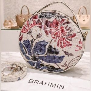 🔥HOST CHOICE !Brahmin Lane Extravaganza Melbourne Crossbody Genuine Leather NEW.